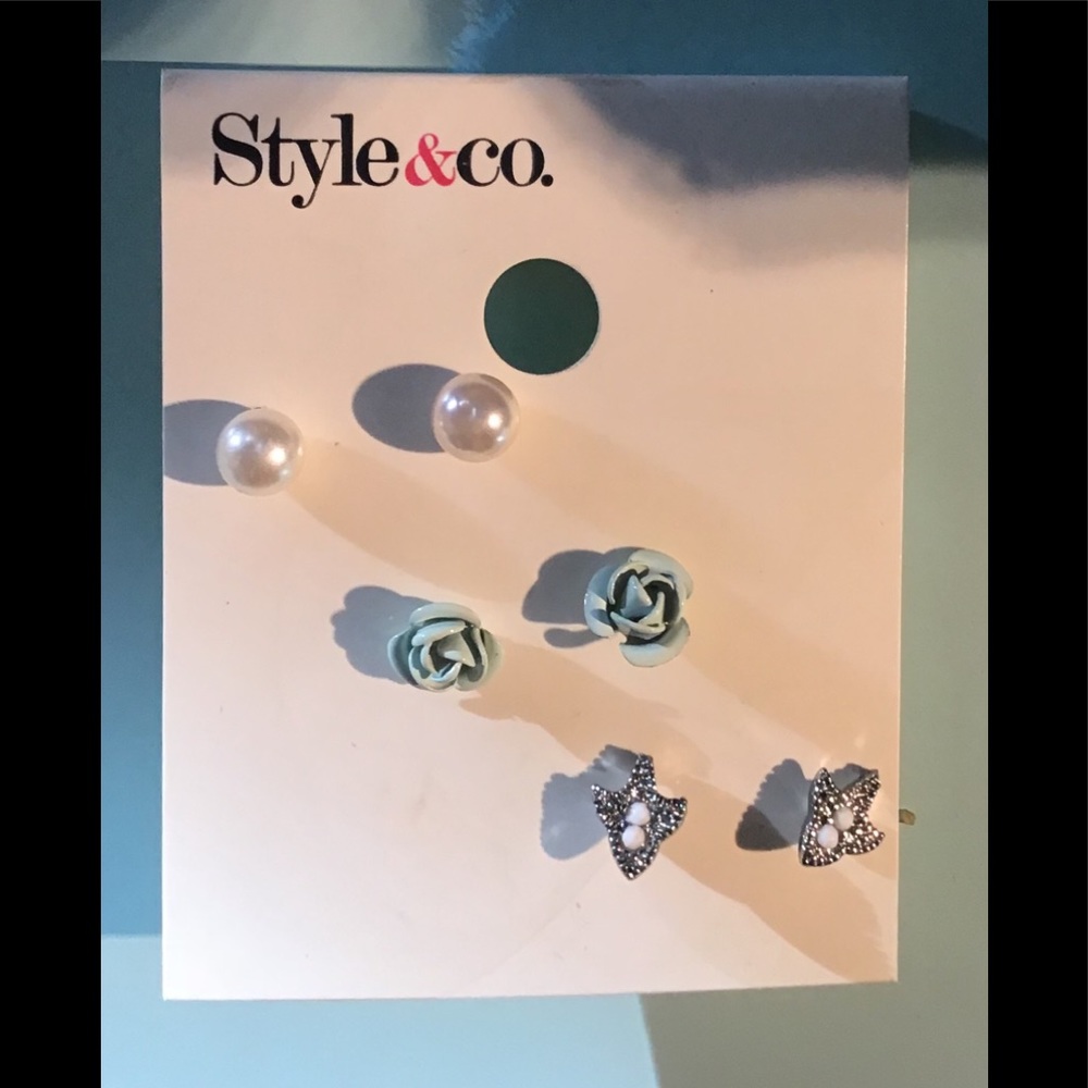 3 pair nice earrings